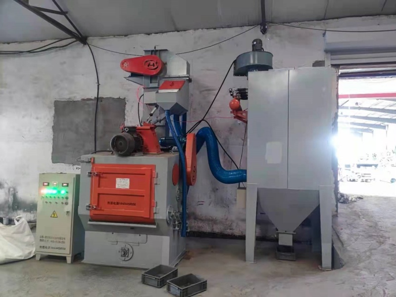 Q3210履帶拋丸機工作原理